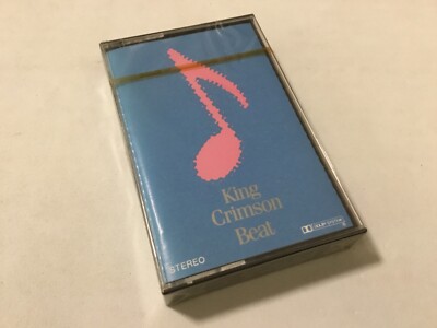 KING CRIMSON - BEAT - Musicassetta EG Italy 1982 NEW SEALED !!!!!