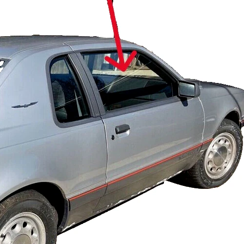 Ford Thunderbird, Cougar: 1983, 1984, 1985, 1986, стекло правой передней двери - Изображение 2 из 4