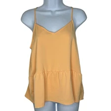 Olive and Oak Small Tank Top Beach Coral Strappy Cool Casual Sexy 3W12606 NWT