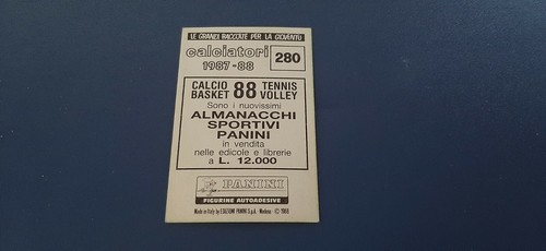 Figurine Calciatori Panini 1987/88 con velina - Scegli dall'elenco da 1 a 303 - Imagen 239 de 263
