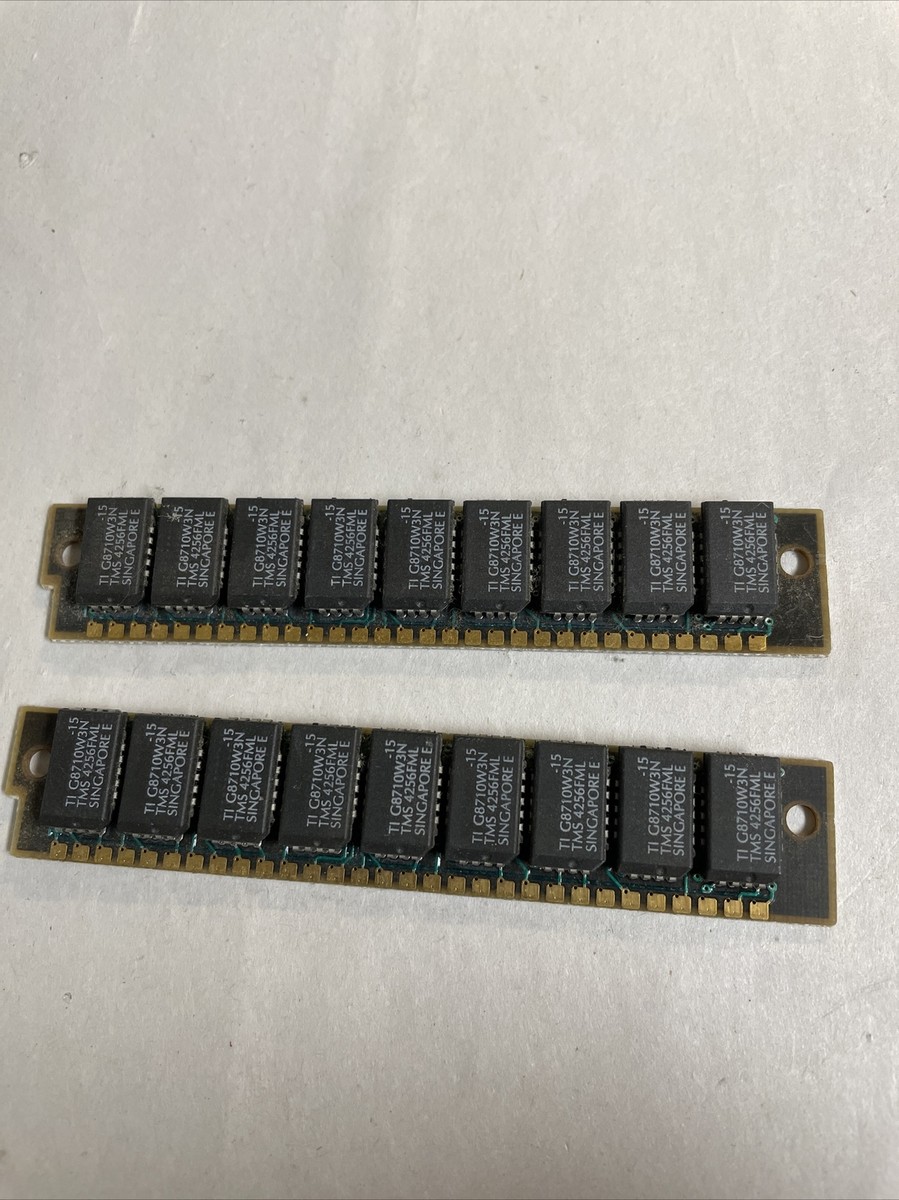 Lot (2) Texas Instruments TM42560U9 Vintage Memory Ram @CPUX | eBay