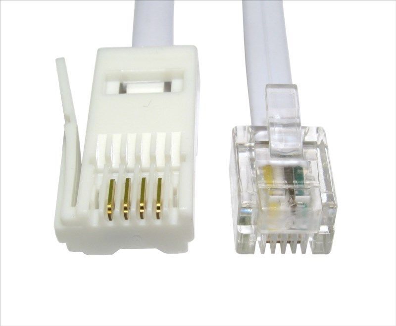 6m, Spina RJ11 A Spina BT431A, Bianco, Cavo Linea Telefonica, Per, Elettrica, Cavi Telefonici - Foto 10