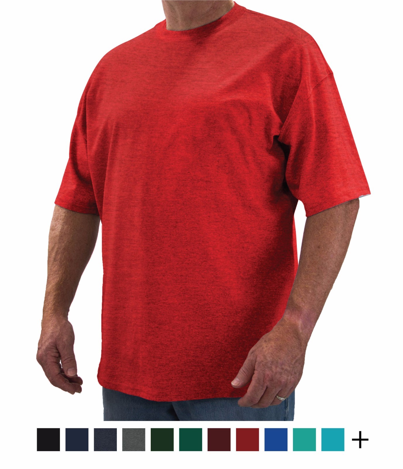 NewportXL™ Big & Tall Men's ShortSleeve Crew TShirt 2XL4XL 2XLT 3XLT