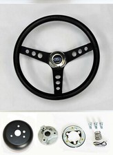 Falcon Galaxie Fairlane Torino 13 14 Classic Black Steering Wheel Ford Cap