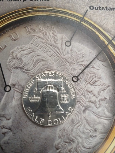 SILVER FRANKLIN HALF DOLLAR 1952 P  Good looking....   TP-8177