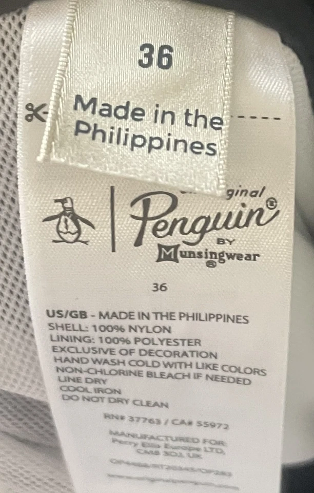 Bañador original Penguin azul marino para hombre talla 36 Foto 3 de 4