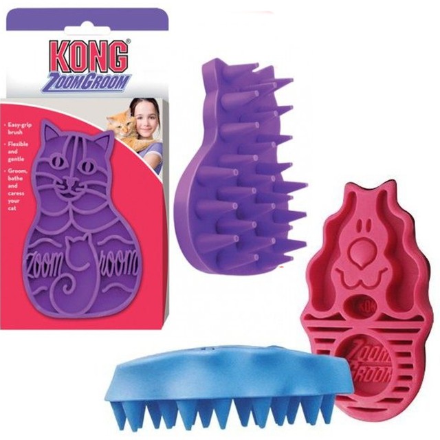 kong dog brush