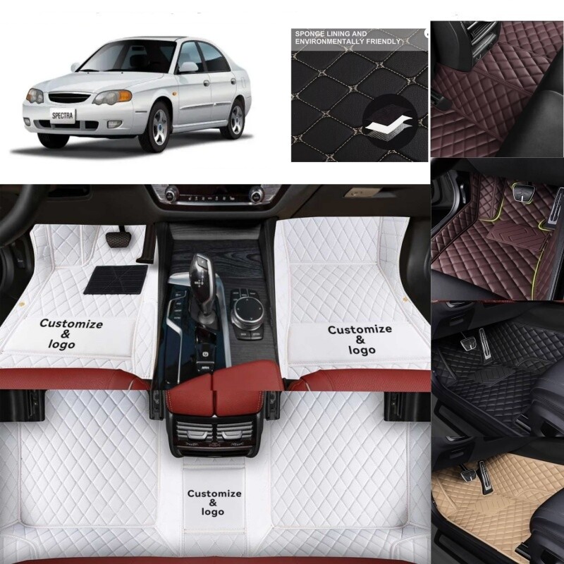 Custom Kia Spectra/Spectra Hatch 2004-2010 Floor Mats - Durable Car Liners