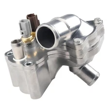 Upgraded Aluminum Thermostat Housing Assembly Compatible with 2001-2005 Ford ...