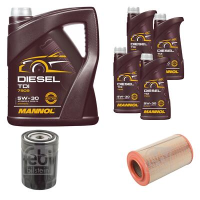 FEBI BILSTEIN Inspektionspaket 9L MANNOL Diesel TDI 5W-30 für Peugeot Boxer