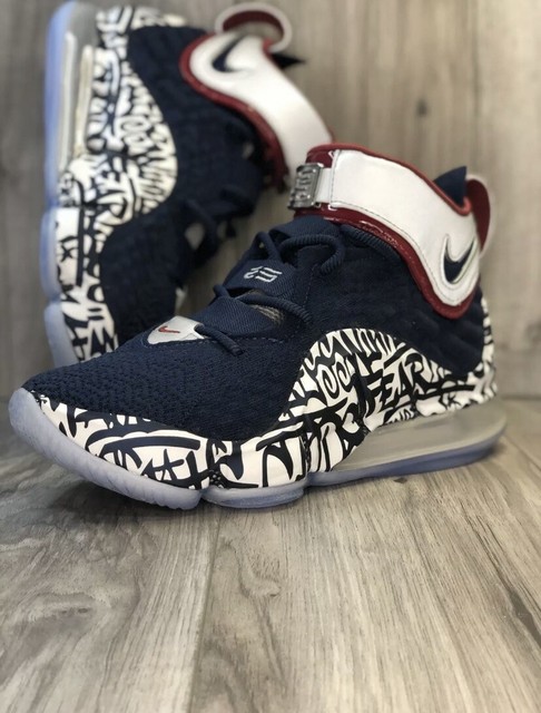lebron graffiti 17 blue