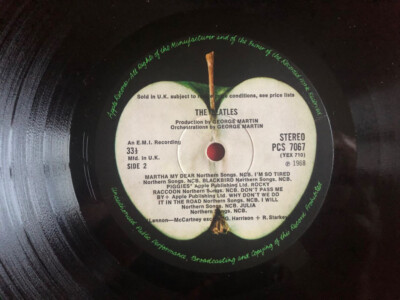 The Beatles The White Album 1968 UK Apple PCS 7067/7068 +Spacer