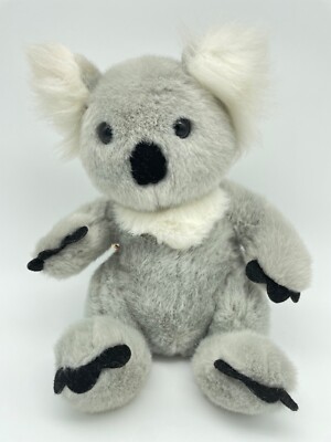 Vintage Build a Bear Koala Plush Stuffed Animal Gray Australian Marsupial 10''