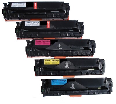 5PK 131A Combo+Extra black Toner For Canon131 Canon 131 LBP7110Cw MF8280Cw