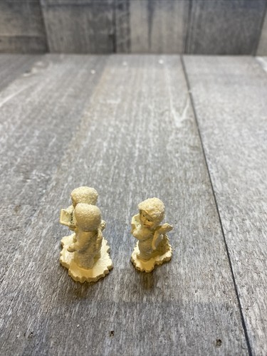 Dept 56 Snowbabies TWINKLE LITTLE STARS 2pc Miniature Pewter Figurine 7621 - 0 - Picture 2 of 5