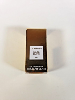 Tom Ford SOLEIL BLANC Eau de Parfum 0.14oz / 4mL EDP Perfume MINI Private Blend