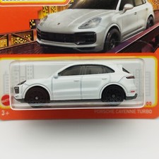Maquette Voiture Kyosho Porsche Cayenne Turbo 1/64 - Grise - Occasion