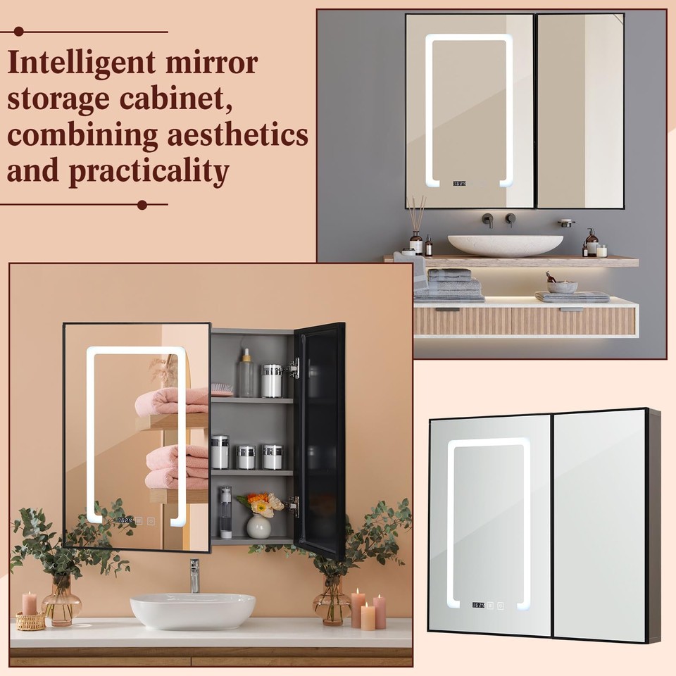 LED Mirror Medicine Bathroom Medicine with LED Lights