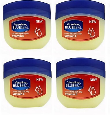 4XVaseline Blue Seal Vitamin E Vaseline 250ml.