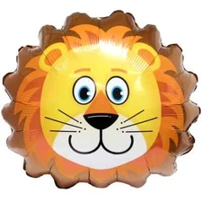 25" Large Lion Balloon Animal Safari Air Helium Hanging Balloons For Birthday UK
