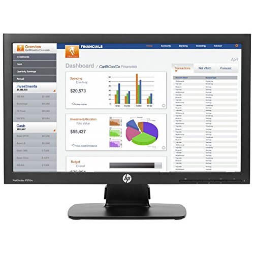 HP Business K7X28A8#ABA 20" ProDisplay P202m Monitor used Grade A - Picture 2 of 9