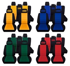 Truck Seat Covers Fits 2015-2018 Ford F150 Embroidered Car Seat Covers Truck Seat Covers Fits 2015-2018 Ford F150 Embroidered Car Seat Covers