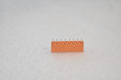 WEIDMULLER 1522460000 TERMINAL BLOCK, HEADER, 8 POS, 5..08 MM (LOT OF 17 PCS)