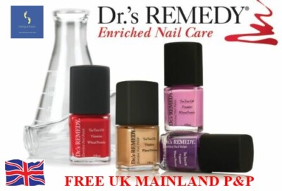 Dr's Remedy Enriched Nail Care Products, Farben Behandlung Nagellack Lack
