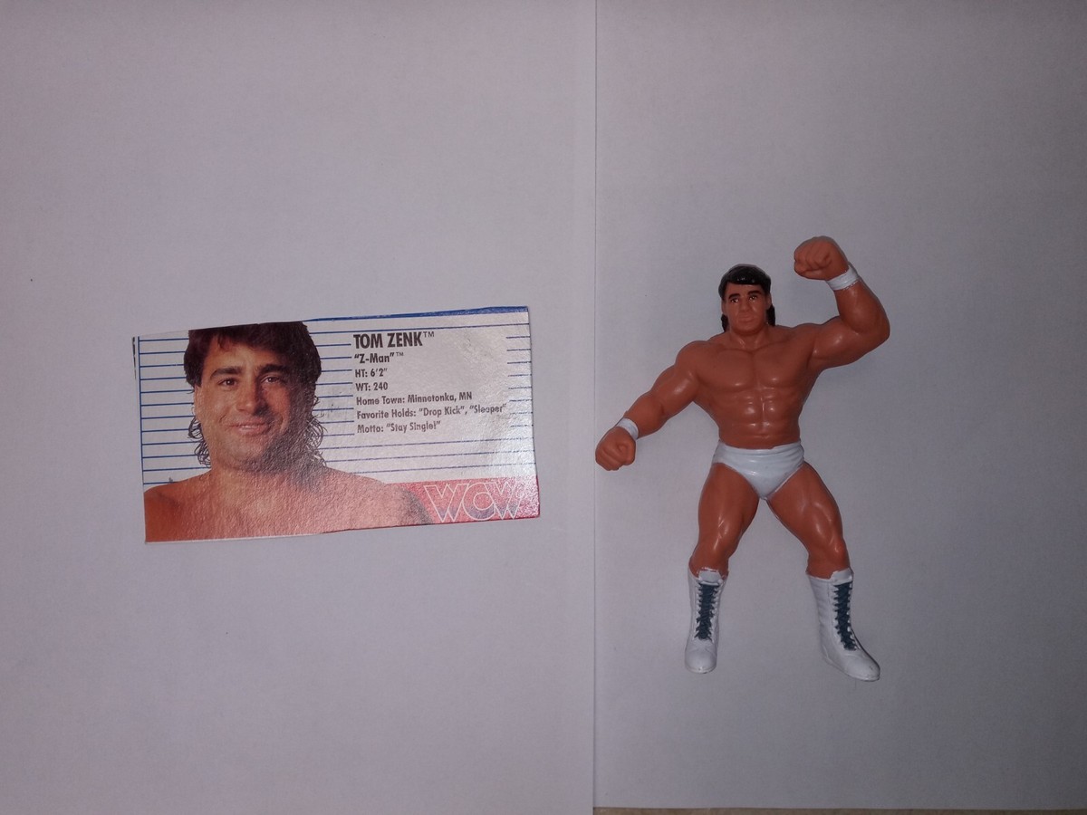 WCW 1990 GALOOB The Z-Man Tom Zenk WCW Wrestling | eBay