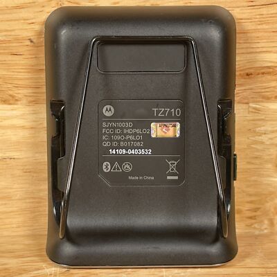 Motorola Roadster TZ710 Silver/Black Bluetooth Portable In-Car