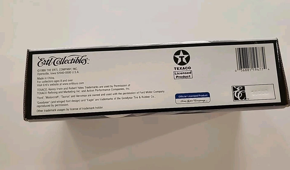 Kenny Irvin #28 1999 ERTL TEXACO BANCO DE ACEITE NASCAR Diecast Ford Taurus ENVÍO GRATUITO Foto 2 de 4