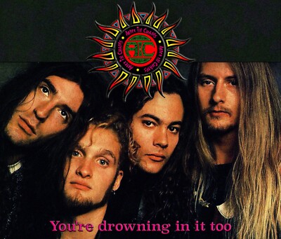 ALICE IN CHAINS ''YOU'RE DROWNING IN IT TOO'' 5 CD