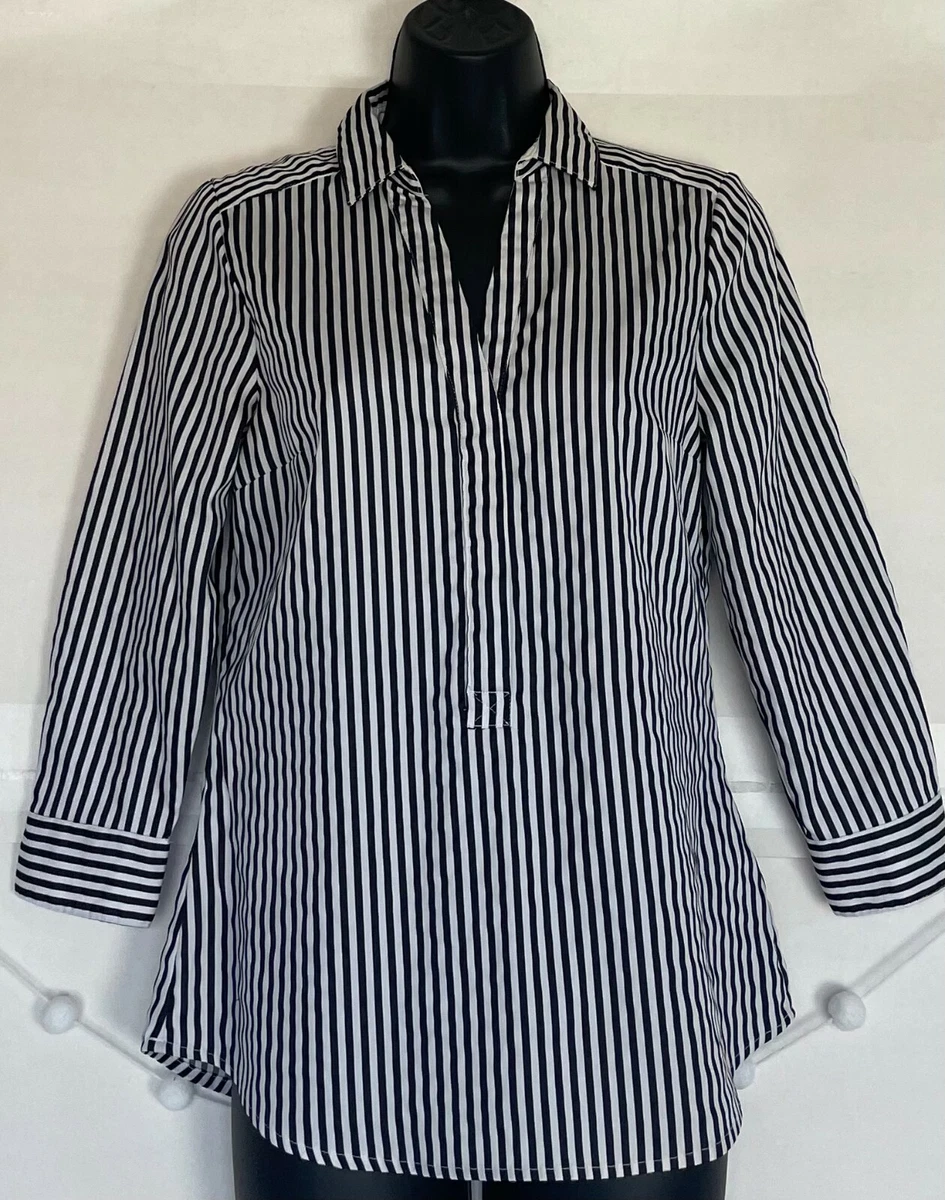 H&m black shop dress shirt womens
