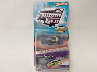 Hot Wheels Turbo Glo Power Charger Dark Blau Auto 1/64 K4105