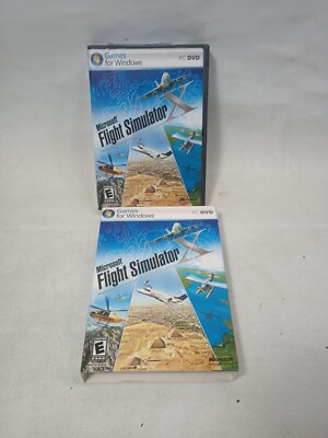 Microsoft Flight Simulator X STD WIN 32 Game Windows w/ Slipcover M10