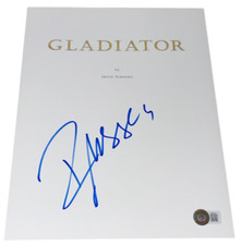 Russell Crowe Signed Autograph Gladiator Full Movie Script Screenplay Beckett