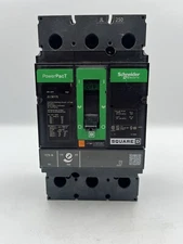 SQUARE D CIRCUIT BREAKER JLL36175 POWERPACT 175A 600V 50KA 3P