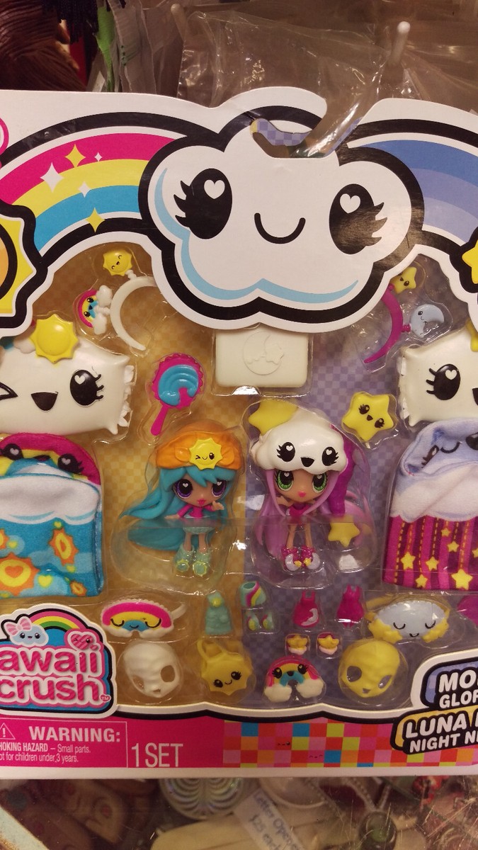 UNOPENED Kawaii Crush Moning Glory go go &Luna Light night night