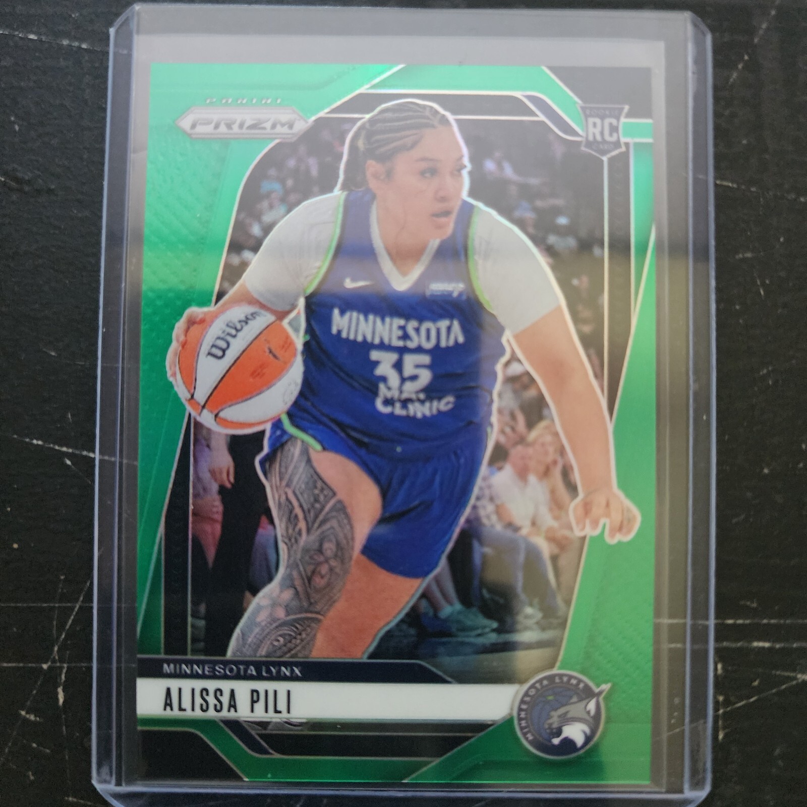 Alissa Pili Green Prizm 2024-25 WNBA Prizm Basketball #83