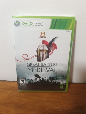 Great Battles Medieval XBOX 360 Video Game History Channel BRAND NEW SEALED
