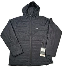 Outdoor Research Shadow Insulated Hoodie Jacket Men’s Medium  Black New Tags