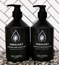2 PACK Zenology Fycus Sycomorus Hydrating Hand Body Balm 16.9oz