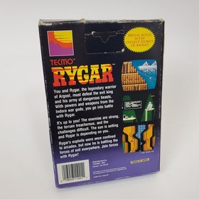 Rygar NES 1987 Boxed Cartridge Untested Retro Video Game Tecmo