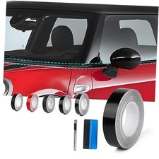 Vinyl Film Sticker Car Window Trim Chrome Delete Door 0.8in x 30ft Matte