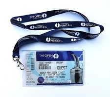 2009 OPEN CHAMPIONSHIP WEEKLY TICKET WITH LANYARD -TURNBERRY - WINNER CINK