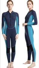 Vofiw Womens Size Large Front Zip Long Sleeve Full Body Wetsuit