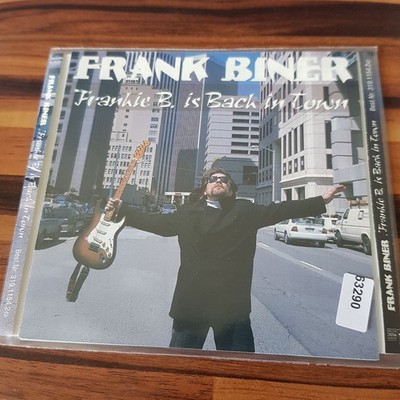 FRANK BINER frankie b. is back in town EX/VG+ (CD Album, Blues, Acoustic Music)