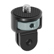 Aluminum Alloy 1/4" Screw Tripod Camera Adapte Holder For Gopro 10/9 Insta360 ww