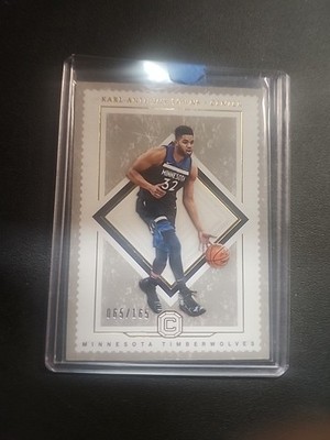 2017-18 Panini Cornerstones 148- Karl Anthony Towns /165 Minnesota Timberwolves!