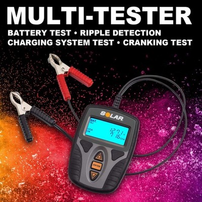 12V Battery and System Tester Marine Boat Camper Deep Cycle Battery 40-1200 CCA